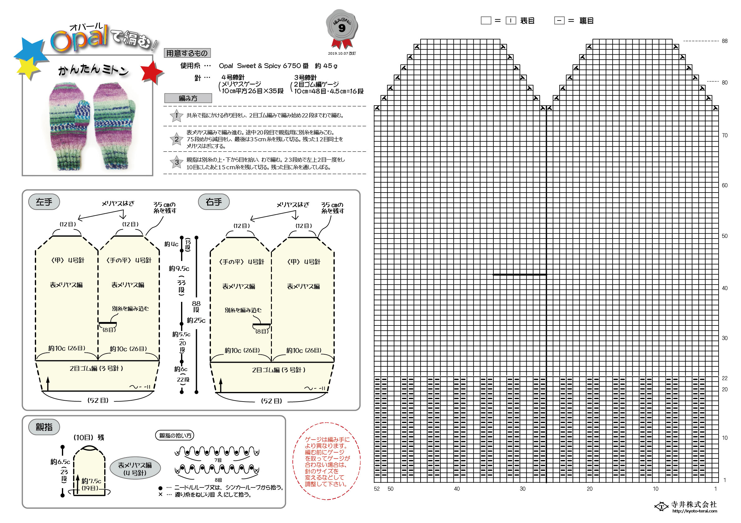 Opal �ŕ҂� �~�g���̕҂ݐ} 